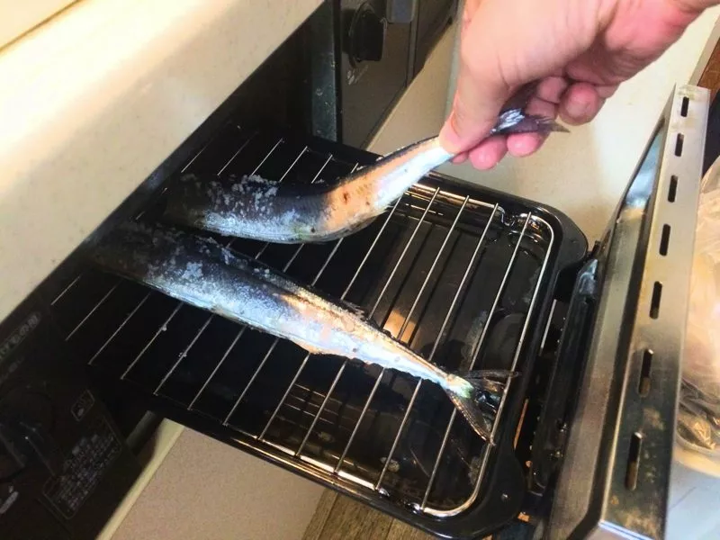 Japanese fish grill