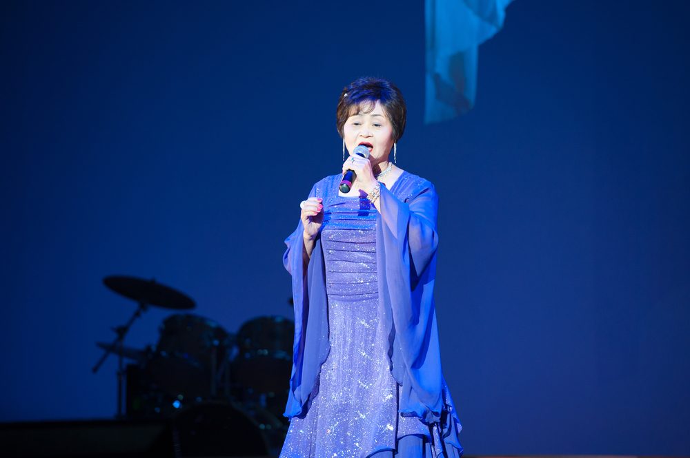 Japanese enka singer
