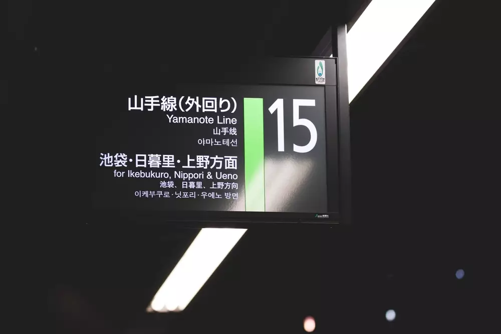 Yamanote Line metro station