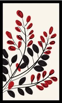 Wisteria Blossom card
